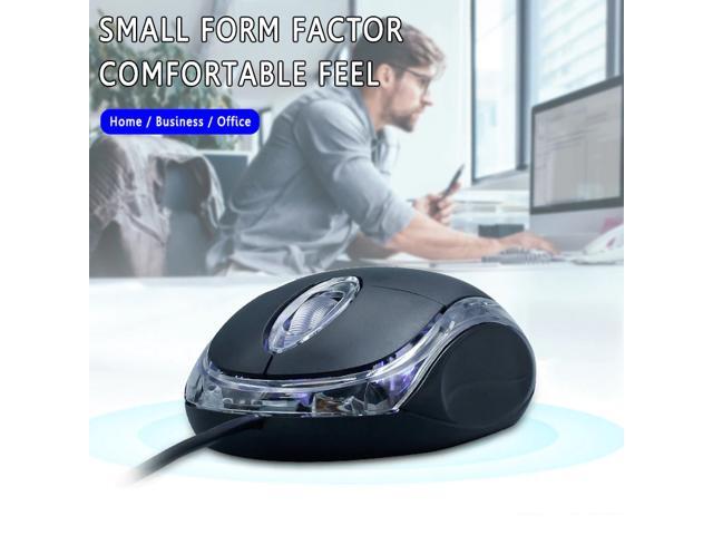 Wired Photoelectric Mouse Response Fast Sensitive Thin USB Cool gaming mouse For PC Laptop Desktop Simple And Light