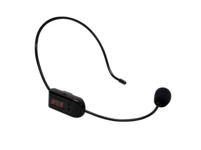 Portable FM Wireless Microphone Headset Megaphone Radio Mic For Loudspeaker For Teaching Tour Guide Meeting Lectures