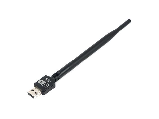 Mini 5dB 150Mbps 80211N/G/B USB 20 WiFi Antenna Wireless Network LAN Card Adapter