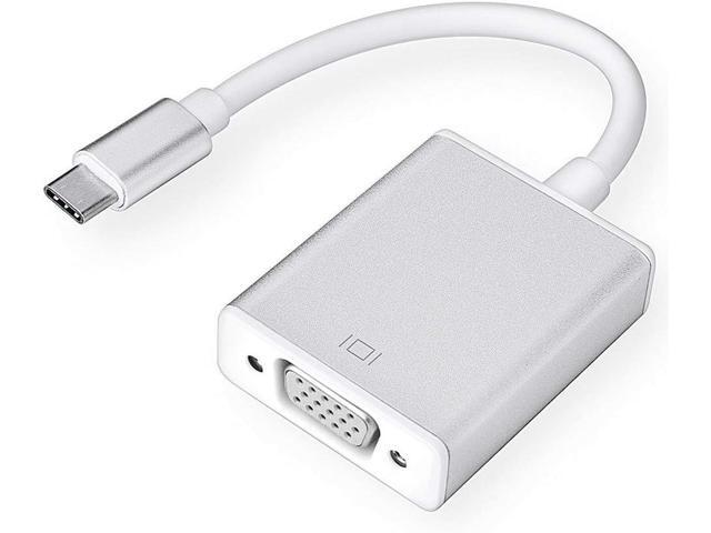 USB-C to VGA Adapter USB 31 Type C to VGA Converter Compatible with MacBook Pro MacBook Air 2018 Dell XPS 13/15 Surface Book 2