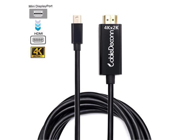 thunderbolt 2 mini displayport to hdmi 4k cable adapter mini dp hdmi Converter Male to Male For Apple Macbook Pro Air iMac