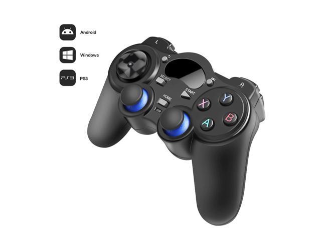 Gaming Console Controller 24GHz Gamepad Wireless Joypad Joystick with OTG Converter For PS3/Smart Phone For Tablet PC TV Box
