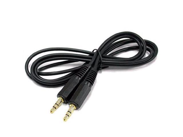 2pcs/lot 1M 3ft 35mm STEREO Male to Male CABLE CORD HEADPHONE Speaker AUDIO PC iPod