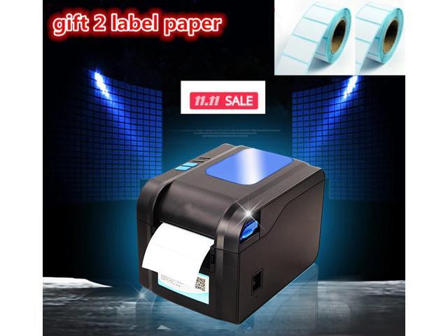 Factory direct sales thermal bar code non-drying label printer clothing tags supermarket price sticker Support for printing22-80