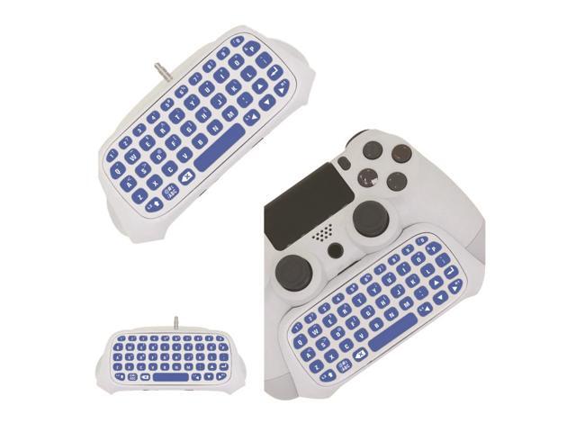 Wireless Bluetooth Keyboard Accessory Adapter for Sony PS4 Controller Stock Chatting Mini Keypad for PlayStation 4 Controller