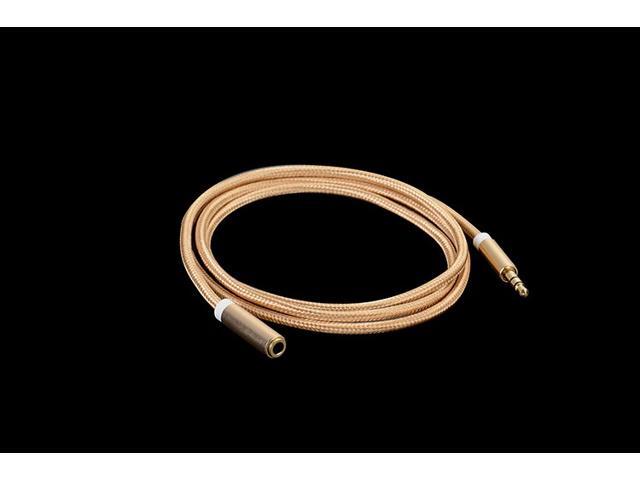 3FT AUX Headphone 35mm Extension Cable Male Female Extender Audio Wire Cord