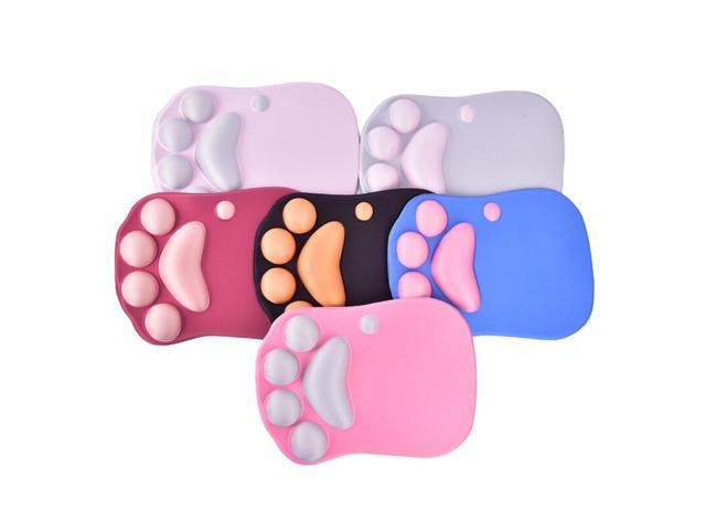 Cute Mouse Pad Anime Soft Cat Paw Mouse Pads Wrist Rest Support Comfort Silicon Memory Foam Gaming Mousepad Mat