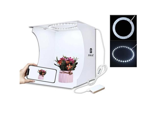 Mini Adjustable led light 3 modes Folding Lightbox Photography Photo Studio Soft box Photo Background Kit for DSLR Camera New