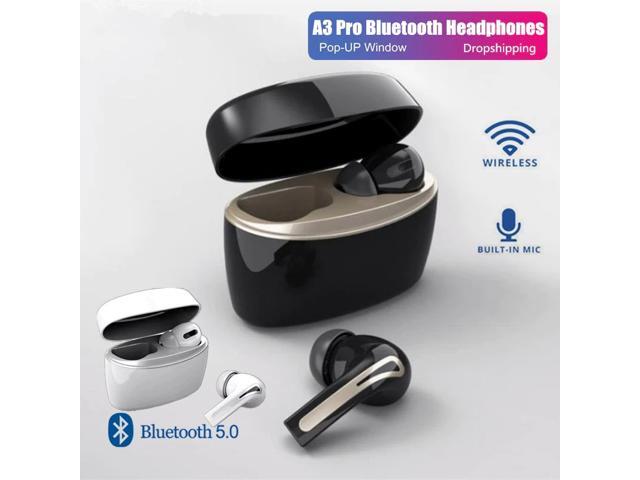 A3 Pro Bluetooth Headphones Wireless Earphones HIFI earbuds sports Headset Case For Iphone Xiaomi Redmi samsung Android IOS