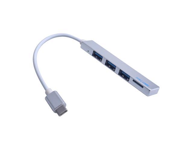 4 in 1 USB 31 Type-C Hub Type-C to 3 Ports USB HUB TF Ports for Macbook Phone U disk Gamepad Mouse Keyboard with TF Reader Slot