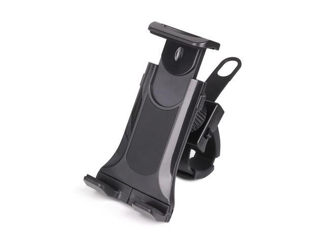 Universal Mobile Phone and Tablet Clamp Mount Holder for Bikes Ellipticals Treadmills and Other Handlebar Fitness Equipment