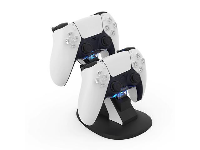 Dual Game Controller Charging Stand for Sony PS5 Joystick Gamepad Desktop Charger Dock Power Cradle Station