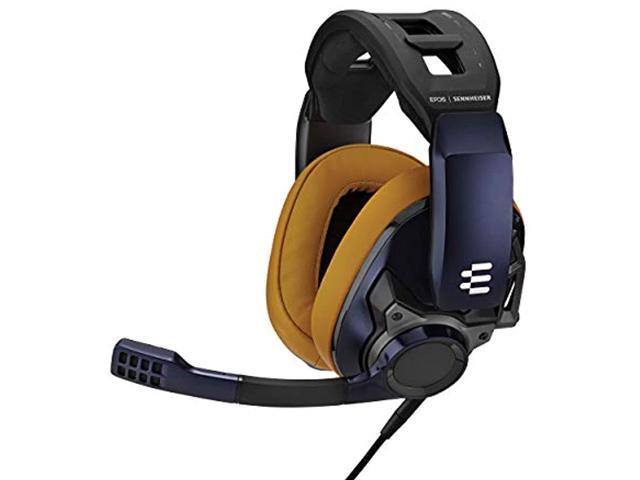 EPOS I Sennheiser GSP 602 - Wired Closed Acoustic Gaming Headset Noise-Cancelling Microphone Adjustable Headband with Customizable Contact