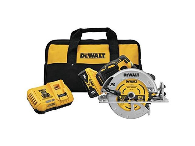 DeWalt DCS574W1 20V MAX XR Li-Ion 7-1/4 in. Cordless Circular Saw Kit (8 Ah) New