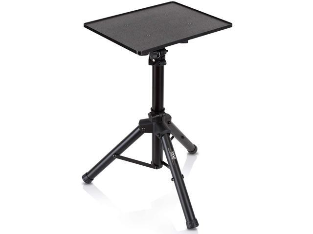 Universal Laptop Projector Tripod Stand - Computer Book DJ Equipment Holder Mount Height Adjustable Up to 35 Inches with 14