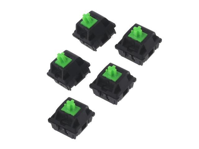 5Pcs Greetech Green Switches Axis for Razer Gaming Mechanical Keyboard for Cherry MX 3pin Switch Whosale &