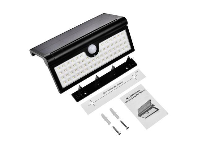 14 Light Folding Sensor Wall Light IP65 waterproof LED Lamp Garden Terrace Stairs Passage For Lighingas shown