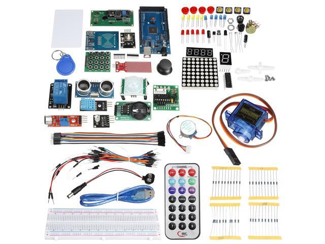 Starter Kits For Mega 2560 UNO R3 LCD Servo Ultrasonic Motor LED Relay