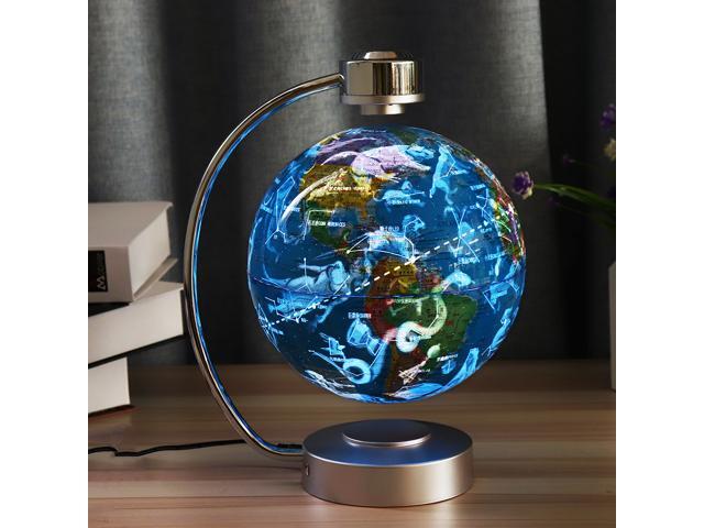 8 Inches Magnetic Levitation Floating Globe Constellation Light Desk Lamp Decor Toy