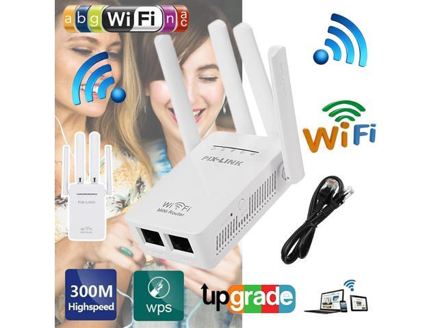 Wifi Repeater Router 300Mbps 24GHz Hot Wifi Repeater Wireless Router Range Extender Signal Booster with Antenna