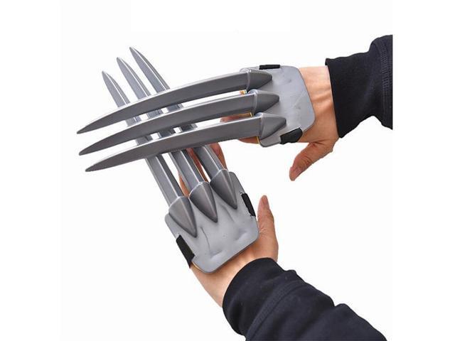 1Piece Halloween Cosplay Wolverine Claws Plastic Toys Festival Decoration