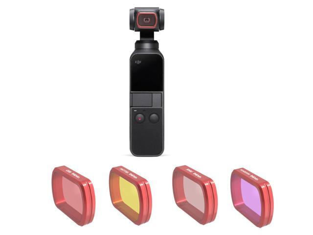 URUAV Waterproof Camera Lens HD Diving Filter UV CPL Red/Pink Filter For DJI OSMO Pocket Gimbal Red