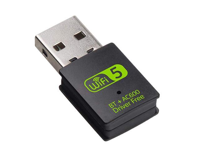 600Mbps USB Wireless Network Card WiFi Adapter Dual Band 24G/5G Wi-Fi Dongle For Desktop Laptop PC