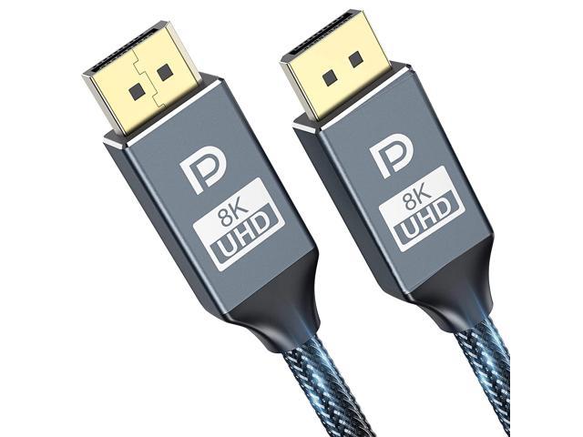 DisplayPort 1.4 Cable 8K@60Hz 4K@144Hz 1080P@240Hz 32.4Gbps for Gaming  Monitor HDCP 2.2 Graphics Card PC HDTV DP Cable