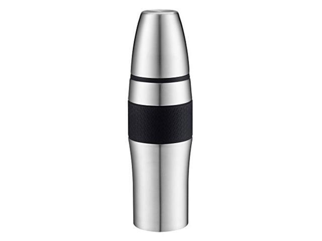 Ovente Stainless Steel Double Walled Vacuum Insulated Mug 26 Ounce BPA-Free Leak Free and Spill Proof with Removable Cup Portable Easy Travel and