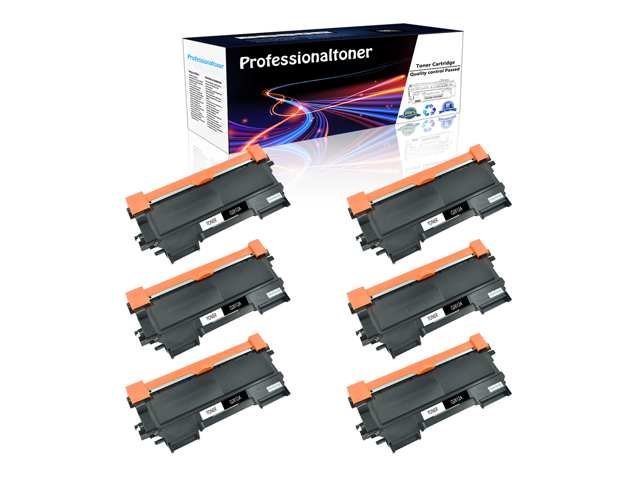 6Pk Tn450 Tn-450 Black Toner Cartridge For Brother Hl-2240 2240 2940 High Yield