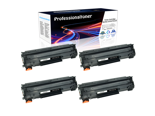 4Pk For Crg128 C-128 Toner Cartridge Fits For Canon L190 L100 D520 Mf4570dn D530