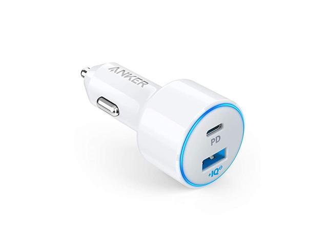 USB C Car Charger 495W PowerDrive Speed+ 2 Car Adapter with One 30W PD Port for MacBook Pro/Air 2018 iPad Pro iPhone XS/Max/XR/X/8 S10/S9