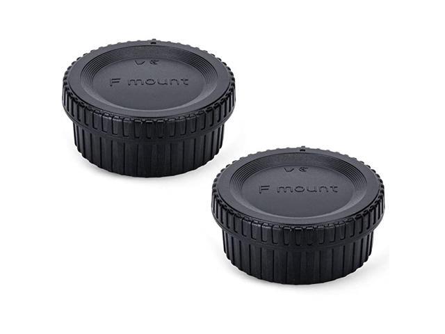 Rear Lens Cap Body Cap Cover for Nikon F Mount D3500 D3400 D3300 D3200 D3100 D7500 D7200 D7100 D5600 D5500 D5300 D5200 D5100 D850 D810A D810 D800