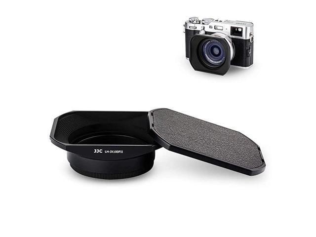 Camera Lens Hood Lens Shade Set for Fuji Fujifilm X100V X100F X100T X100S X100 X70 Replaces Fujifilm LHX100 ARX100 Hood with a Hood Cap Adapter