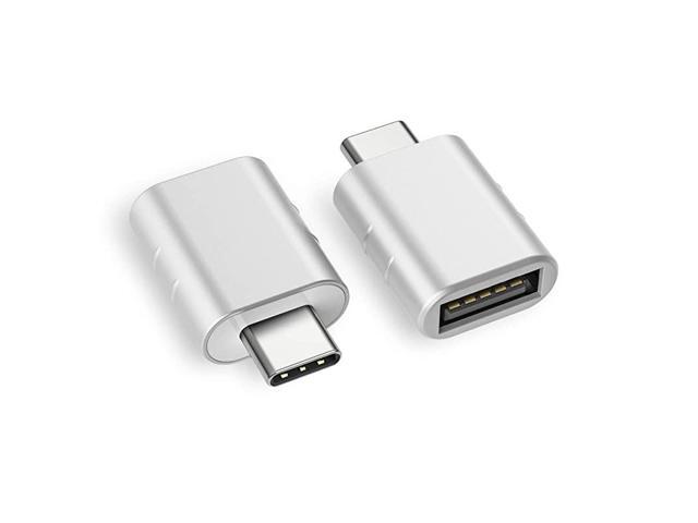 USB C to USB Adapter 2 Pack Thunderbolt 3 to USB 30 Adapter Compatible with MacBook Pro 2019 and Before MacBook Air 20192018 Dell XPS and More Type