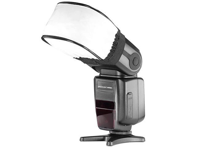 Pro Universal Soft Mini Flash Bounce Diffuser Cap for On Camera or Off Camera Flash Gun for Canon Nikon Sunpak Vivita Flash Nissin Sigma Sony
