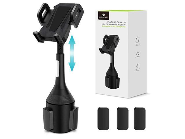Car Cup Holder Phone Mount Upgraded Adjustable Universal Cup Holder Cradle Car Mount for Cell Phone Compatible with iPhone Xs XS Max XR X 8 8plus