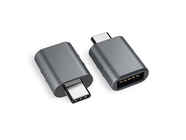 USB C to USB Adapter 2 Pack Thunderbolt 3 to USB 30 Adapter Compatible with MacBook Pro 2019 and Before MacBook Air 2020 Dell XPS and More Type C