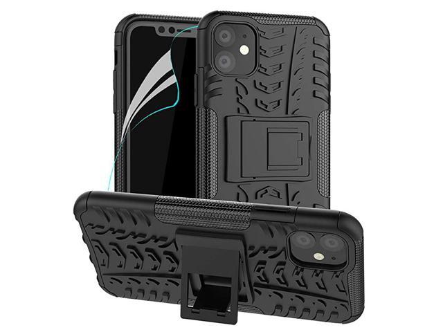 11 Pro Max Case with Screen Protector11 Pro Max Armor CaseDual Layer Shockproof Wallet Slim Protective with Kickstand Hard Phone Case Cover for 11