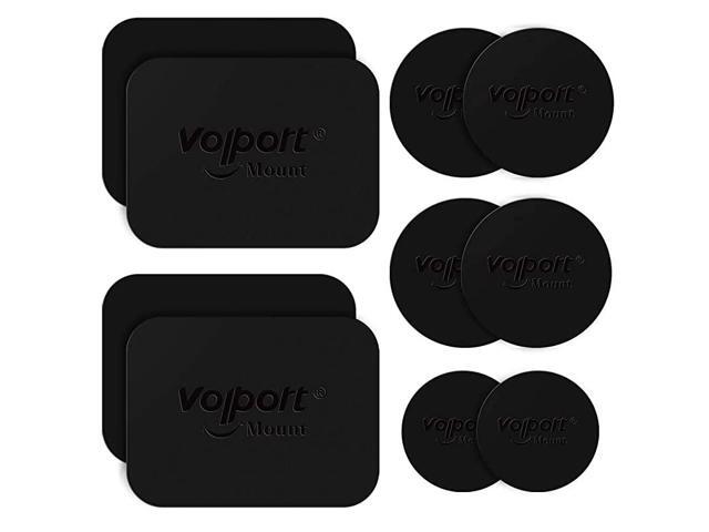 Metal Plate for Phone Magnet 10 Pack MagicPlate with 3M Adhesive Replacement for Magnetic Phone Car Mount Holder & Cradle & Stand ( Vent / CD /