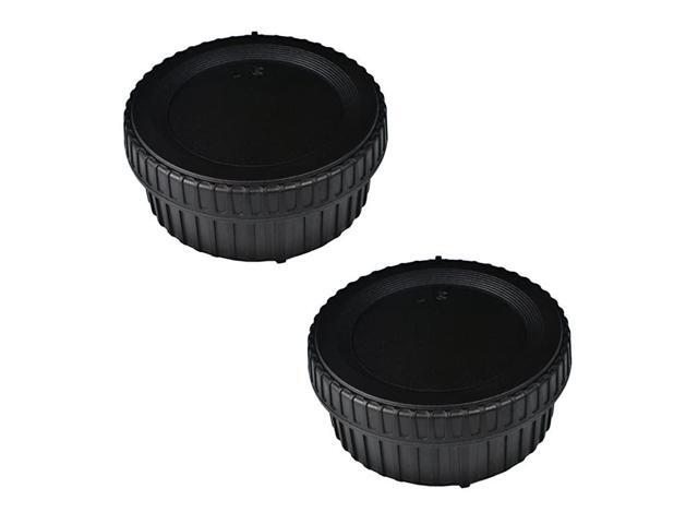 Front Body Cap Rear Lens Cap Replacement for Canon EOS 60D 70D 77D 80D 7D 5D Mark II III IV 750D 760D Rebel T7 T6 T6i T7i T6S T4i T5i T5 Camera