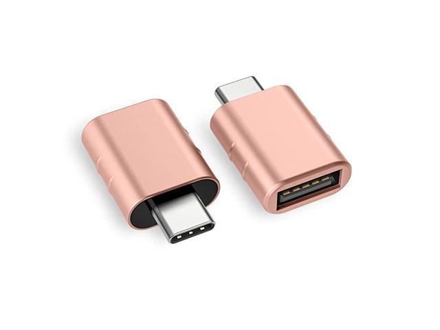 USB C to USB Adapter 2 Pack Thunderbolt 3 to USB 30 Adapter Compatible with MacBook Pro 2019 and Before MacBook Air 20192018 Dell XPS and More Type