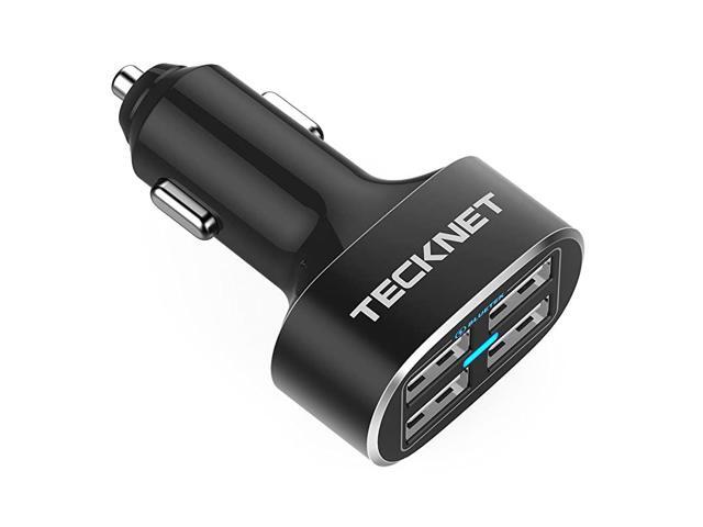 USB Car Charger PowerDash D2 96A48W 4Port Rapid Car Aapter with BLUETEK Technology Compatible with iPhone 11 Pro MaxXSXRX8Plus Galaxy S20
