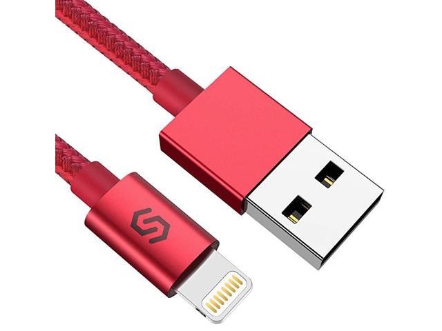 iPhone Charger Lightning Cable 33Ft Apple MFi Certified NylonBraided HighSpeed SyncCharging Cord for iPhone 11XS MaxXSXRX 8 7 6S 6 Plus SE 5S 5C 5