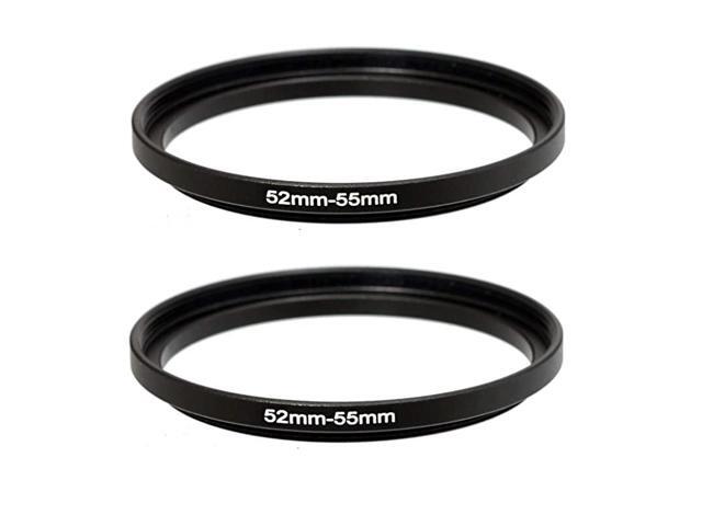 Packs 555MM StepUp Ring Adapter 5mm to 55mm Step Up Filter Ring 5mm Male 55mm Female Stepping Up Ring for DSLR Camera Lens and ND UV CPL Infrared