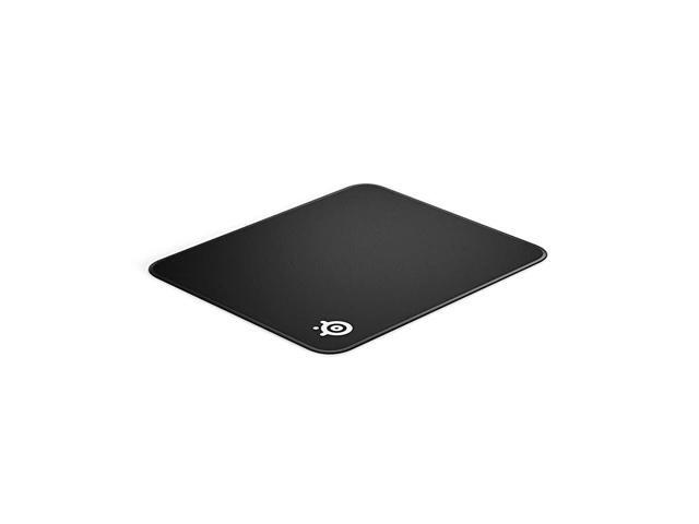 QcK Gaming Surface Large Stitched Edge Cloth Extra Durable Optimized For Gaming Sensors Black