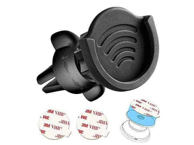 Air Vent Phone Holder for Socket Mount 360° Rotation Vent Clip Car Mount Silicone with Adjustable Switch Lock for Collapsible Grip / GPS