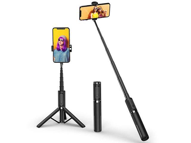 Bluetooth Selfie Stick Tripod Extendable 3 in 1 Aluminum Selfie Stick with Wireless Remote and Tripod Stand 270 Rotation for iPhone 1211 ProXS