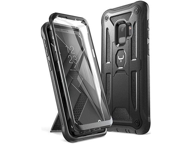 Designed for Galaxy S9 Case Heavy Duty Protection Kickstand with Builtin Screen Protector Shockproof Case Cover for Samsung Galaxy S9 58 inch 2018