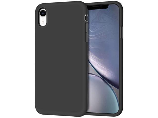 Case for iPhone XR Case 61 inch 2018 Soft Silicone Gel Rubber Bumper Phone Case with AntiScratch Microfiber Lining Hard Shell Shockproof FullBody